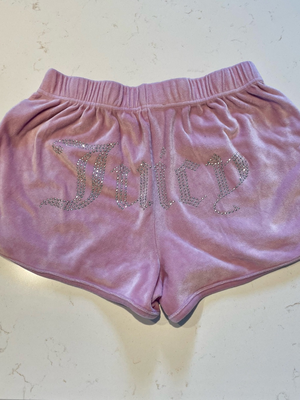 Juicy Couture Velour Bling Shorts Lounge - small